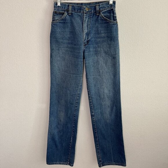 Vintage Wrangler USA 80s Straight Leg Jeans - Picture 1 of 6